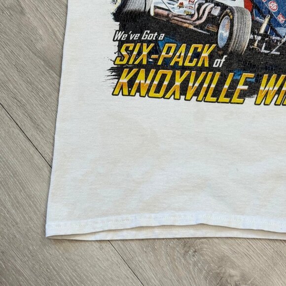 2012 Donny Schatz Siz-Time Knoxville Nationals Champion Sprint Car T-Shirt Small - Picture 7 of 9